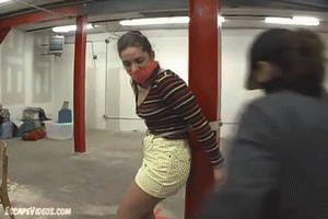 www.escapevideos.com - Nastasia Gagged Handcuffed 2 thumbnail